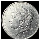 1887-O Silver Morgan Dollar CHOICE AU