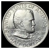 1922-S Silver Grant Half Dollar GEM BU