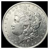 1884-O Morgan Silver Dollar CHOICE AU