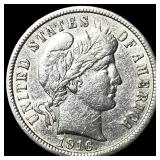 1916 Silver Barber Dime CLOSELY UNCIRCULATED