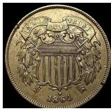 1864 Bronze Two-Cent Piece UNCIRCULATED