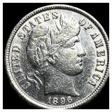 1896 Barber Dime UNCIRCULATED