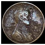 1909-S Lincoln Wheat Cent NEARLY UNCIRCULATED