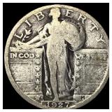 1927-S Standing Liberty Quarter NICELY CIRCULATED