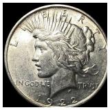 1922-D Silver Peace Dollar UNCIRCULATED