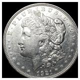 1921-D Silver Morgan Dollar CHOICE AU