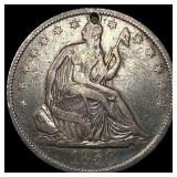 1858-O Silver Seated Liberty Half Dollar HIGH GRAD