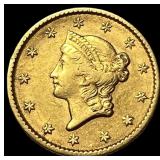 1853 Gold $1 Type 1 CLOSELY UNCIRCULATED