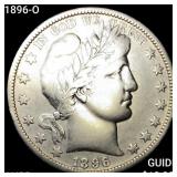 1896-O Barber Half Dollar HIGH GRADE