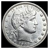 1908 Barber Quarter UNCIRCULATED