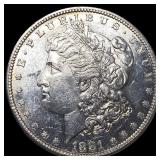 1881-S Silver Morgan Dollar CHOICE BU