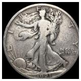 1921 Walking Liberty Half Dollar LIGHTLY CIRCULATE