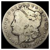 1902-S Silver Morgan Dollar NICELY CIRCULATED