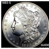 1883-S Morgan Silver Dollar UNCIRCULATED PL