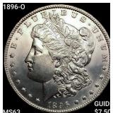 1896-O Morgan Silver Dollar CHOICE BU