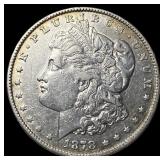 1878 Silver Morgan Dollar CLOSELY UNCIRCULATED