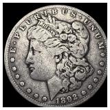 1892-S Silver Morgan Dollar LIGHTLY CIRCULATED