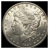 1889 Silver Morgan Dollar UNCIRCULATED