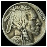 1921-S Buffalo Nickel NEARLY UNCIRCULATED