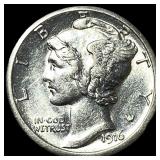 1916-S Silver Mercury Dime UNCIRCULATED