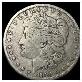 1881 Morgan Silver Dollar LIGHTLY CIRCULATED