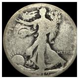 1919-D Silver Walking Liberty Half Dollar  NICELY