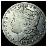 1879-CC Silver Morgan Dollar NEARLY UNCIRCULATED