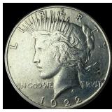 1922-S Silver Peace Dollar UNCIRCULATED