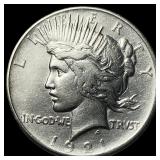 1921 Silver Peace Dollar UNCIRCULATED
