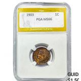 1903 Indian Head Cent PGA MS66