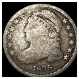 1835 Capped Bust Dime LIGHTLY CIRCULATED