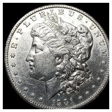 1901-S Morgan Silver Dollar CHOICE AU