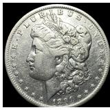 1891-O Silver Morgan Dollar CLOSELY  UNCIRCULATED