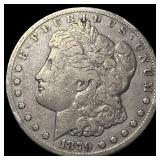 1879-CC Silver Morgan Dollar NEARLY UNCIRCULATED