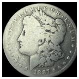 1887 Morgan Silver Dollar NICELY CIRCULATED
