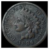 1886 Indian Head Cent NEARLY UNCIRCULATED