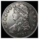 1831 Capped Bust Half Dollar NEARLY  UNCIRCULATED