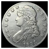 1834 Capped Bust Half Dollar CLOSELY UNCIRCULATED