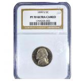 1999-S Jefferson Nickel NGC PF70 Ultra Cameo