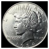 1934-D Silver Peace Dollar UNCIRCULATED