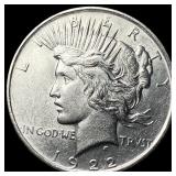 1922 Silver Peace Dollar UNCIRCULATED