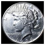 1924-S Silver Peace Dollar UNCIRCULATED
