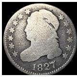 1827 Capped Bust Dime NICELY CIRCULATED
