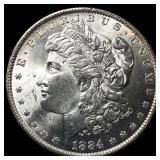 1884 Morgan Silver Dollar CHOICE BU