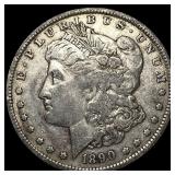 1890-O Silver Morgan Dollar NEARLY UNCIRCULATED