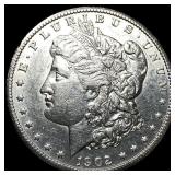 1902-S Silver Morgan Dollar CHOICE AU