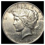 1922 Silver Peace Dollar UNCIRCULATED