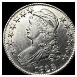 1823 Silver Capped Bust Half Dollar UNCIRCULATED