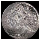1839 Silver Seated Liberty Dime NICELY CIRCULATED