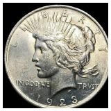 1923 Silver Peace Dollar UNCIRCULATED